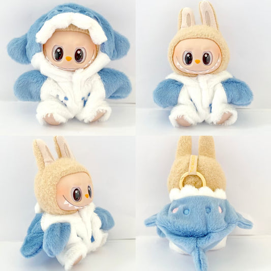 For The Monsters Labubu’s Baby Shark Costume – Hoodie Outfit